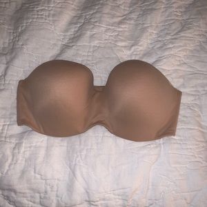 Strapless bra